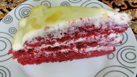 Vörös bársony torta 